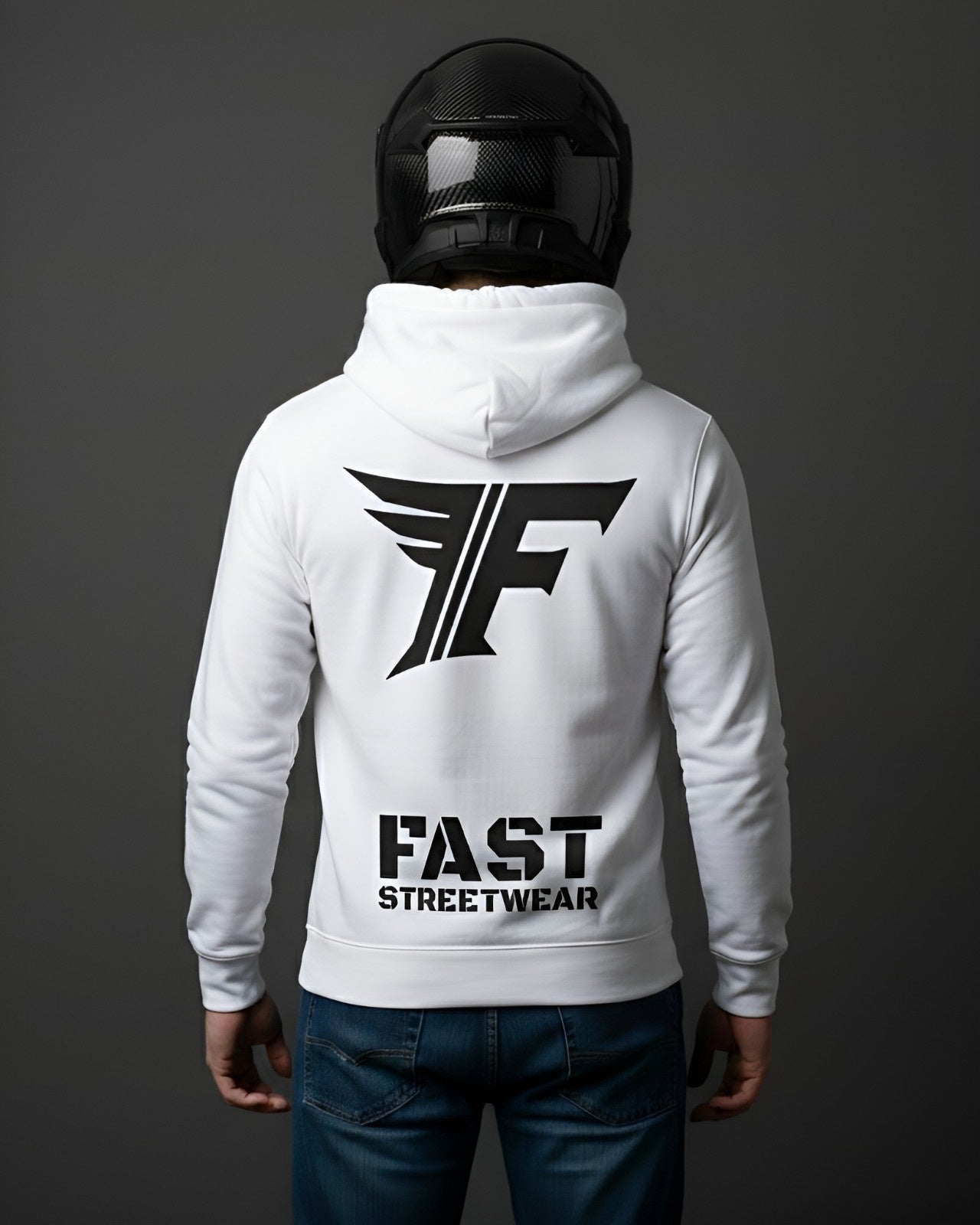 Fast Streetwear Classic Hoodie - White