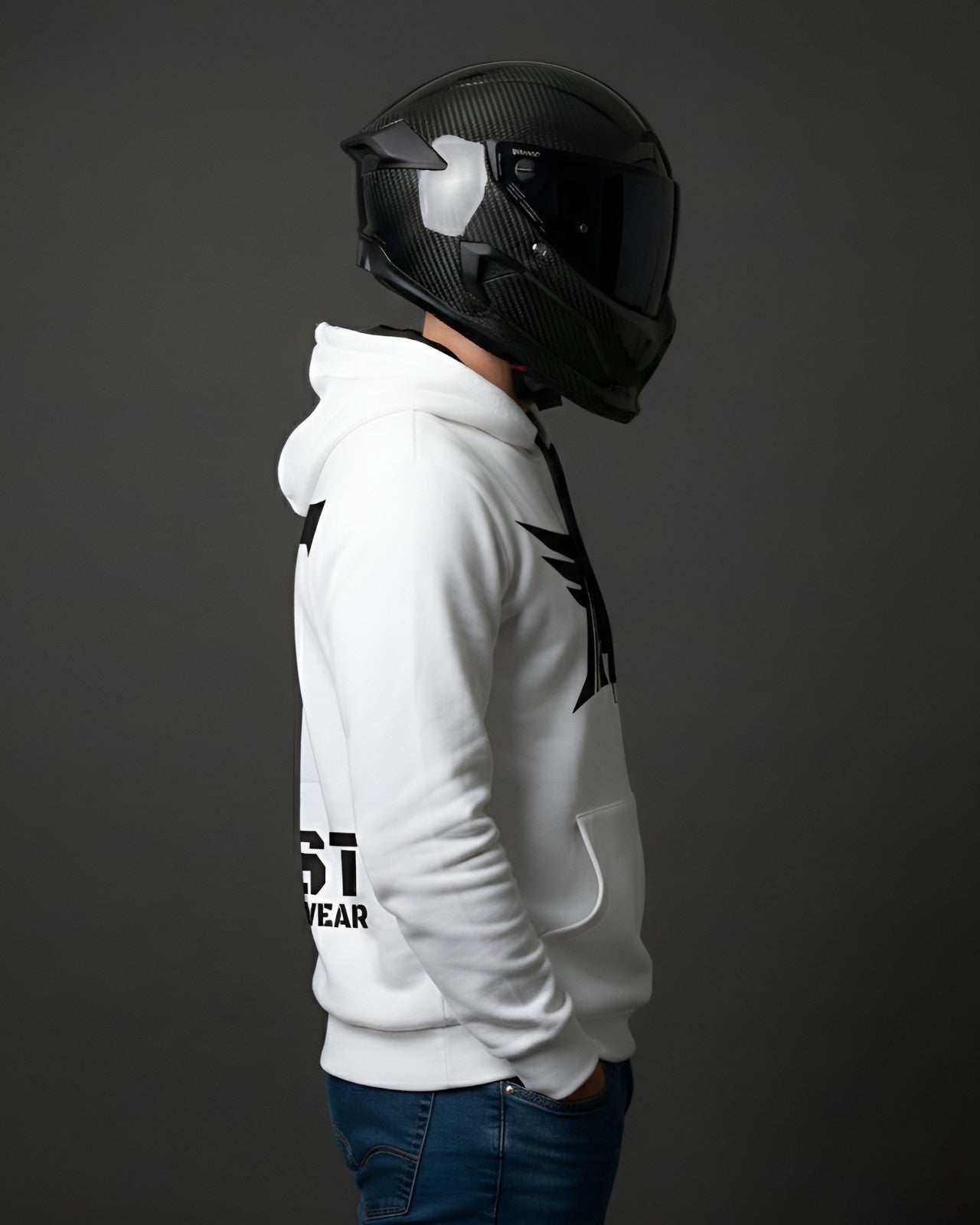 Fast Streetwear Classic Hoodie - White