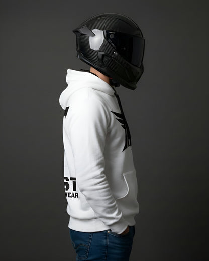 Fast Streetwear Classic Hoodie - White