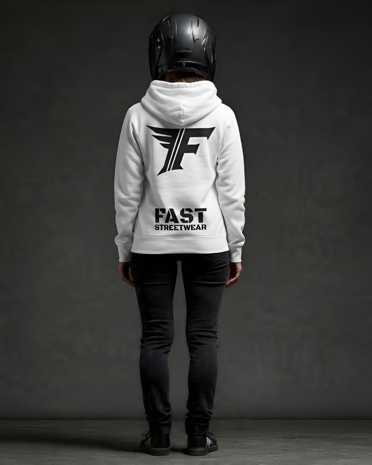 Fast Streetwear Classic Hoodie - White